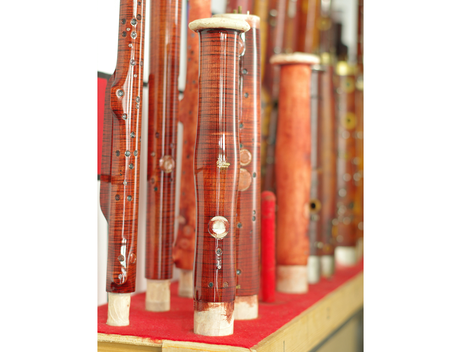 Püchner bassoon re-coloured, primed and varnished